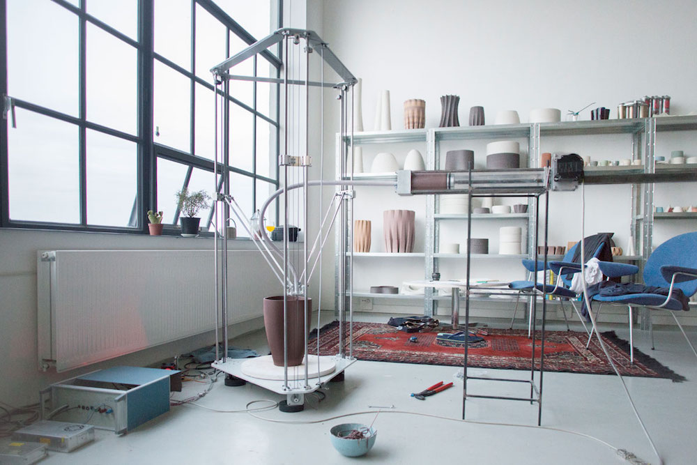 Olivier van Herpt, 3D Ceramics Printer (2014)