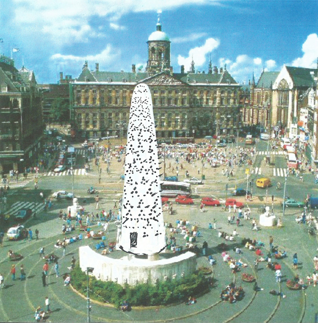 Arne Hendricks, Pigeon Fertilizing Tower, 2013 (Eat Shit!)