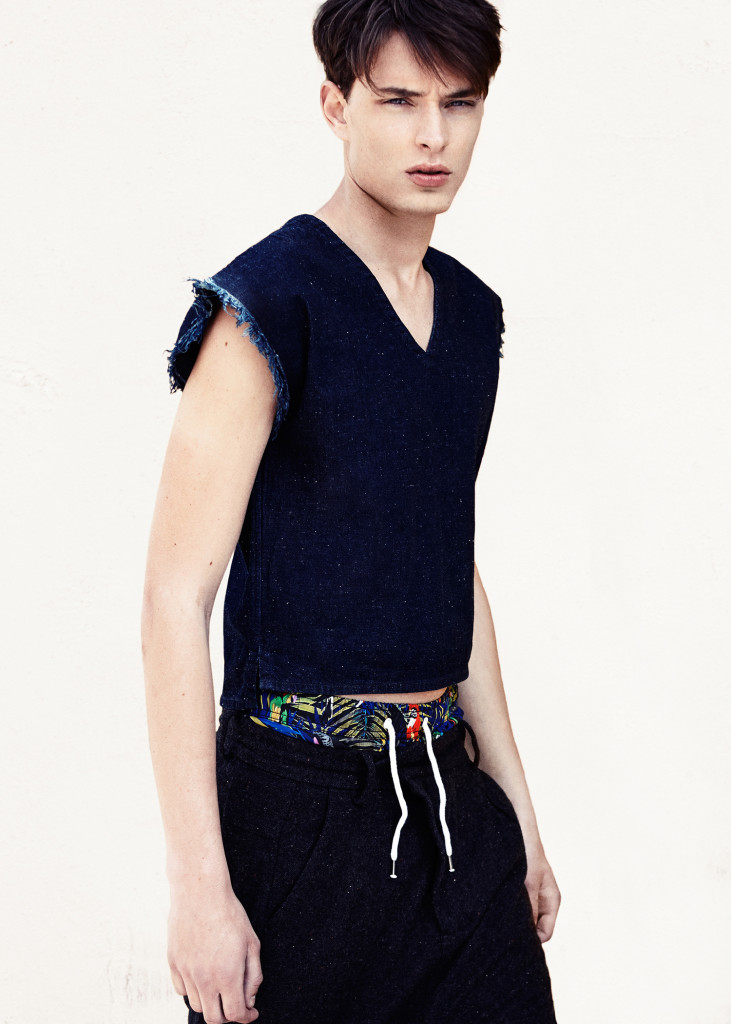 Shirt: Simon Miller, Trousers: Chapter, Shorts (worn underneath):  Native Youth